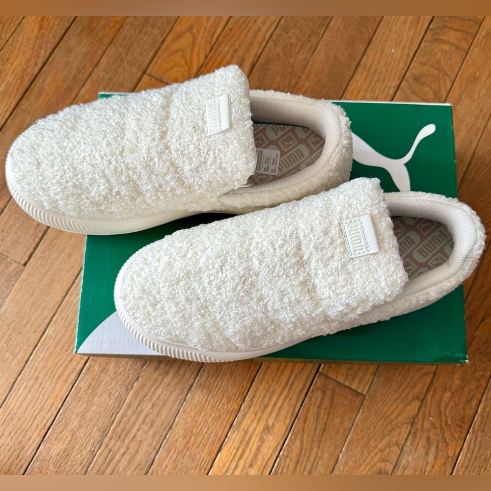 Puma Mayu Slip On Teddy Sneakers